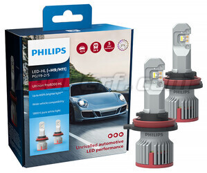 Kit de lámparas H11 de led PHILIPS Ultinon Pro9200 +400% 5800K - LUM11362U92X2