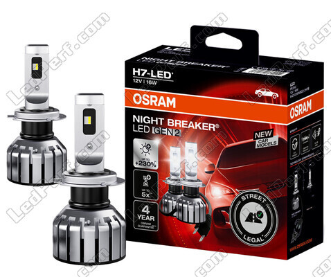 Bombillas H7 LED Osram Night Breaker GEN2 Homologadas - 64210DWNBG2