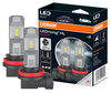 Bombillas LED H8 Osram LEDriving HL Easy para Antinieblas 64211DWESY-2HB - Envase