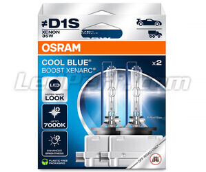 Bombillas Xenón D1S Osram Xenarc Cool Blue Boost 7000K ref: 66140CBB-H2B en el envase de 2 bombillas