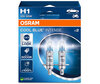 Par de bombillas Osram H1 Cool blue Intense Next Gen con efecto LED 5000K