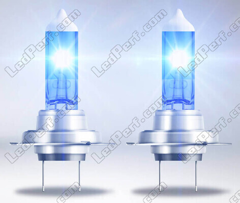 Luz blanca de bombillas con efecto Xenón H7 Osram Cool Blue Boost 5 500K - 62210CBB-2HB