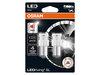 Bombillas de LED P21W Osram LEDriving® SL Rojas - BA15s