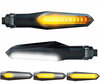 Intermitentes LED dinámicos 2 en 1 con luces diurnas integradas para Aprilia Shiver 750 (2007 - 2009)