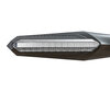 Vista delantera de los intermitentes LED dinámicos con luces diurnas para Aprilia Shiver 750 (2007 - 2009)