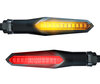 Intermitentes LED dinámicos 3 en 1 para Ducati Monster 696