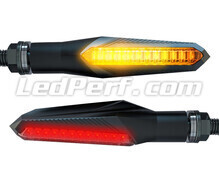 Intermitentes LED dinámicos + luces de freno para Yamaha XV 535 Virago