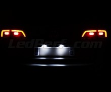 Pack de LED (blanco 6000K) placa de matrícula trasera para Volkswagen Touran V3