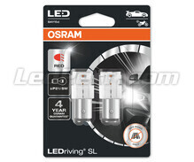 Bombillas de LED P21/5W Osram LEDriving® SL Rojas - BAY15d