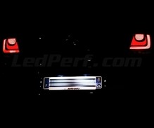 Pack de LED (blanco 6000K) placa de matrícula trasera para Volkswagen Polo 6R / 6C1