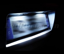 Pack de LED (blanco puro 6000K) placa de matrícula trasera para Volkswagen New beetle 2012