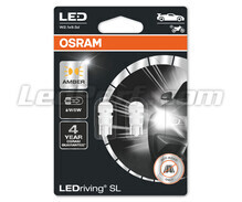 Bombillas de LED naranjas W5W / WY5W Osram LEDriving® SL - W2.1x9.5d