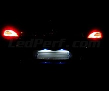 Pack de LED (blanco 6000K) placa de matrícula trasera para Volkswagen Scirocco