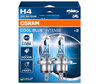 Par de lámparas H4 Osram Cool Blue Intense - 64193CBN-2HB