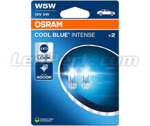 Par de lámparas W5W Osram Cool Blue Intense - 2825CBN-2BL